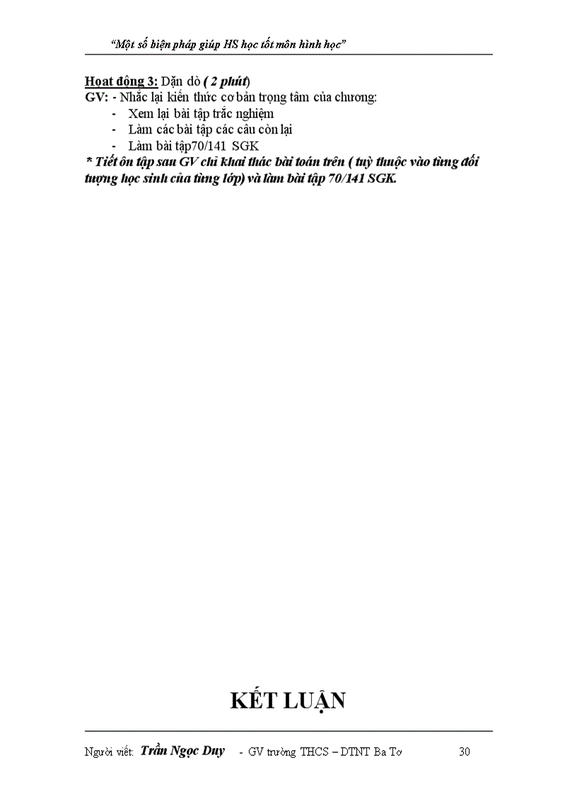 image for page Một số biện pháp giúp học sinh lớp 8 và 9 học tốt môn hình học