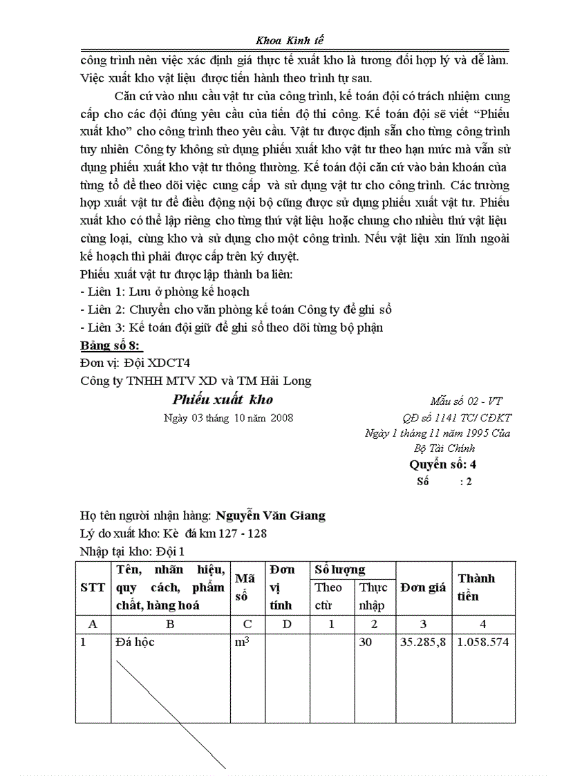 image for page Thực trạng kế toán nguyên vật liệu tại Công ty TNHH MTV Xây dựng và Thương Mại Hải Long
