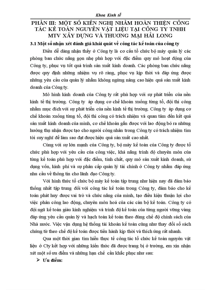 image for page Thực trạng kế toán nguyên vật liệu tại Công ty TNHH MTV Xây dựng và Thương Mại Hải Long