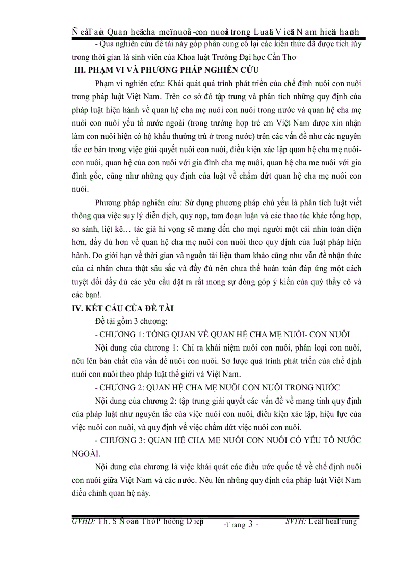 image for page Quan hệ cha mẹ nuôi con nuôi trong pháp luật Việt Nam hiện hành