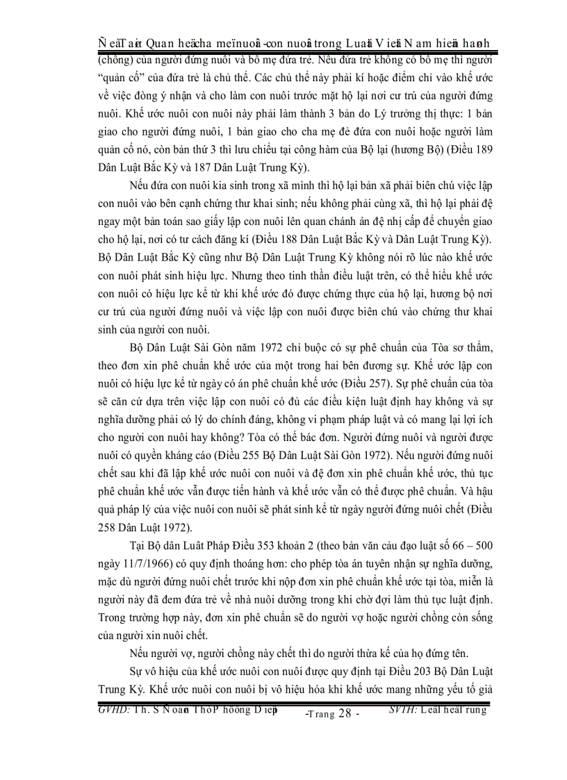 image for page Quan hệ cha mẹ nuôi con nuôi trong pháp luật Việt Nam hiện hành