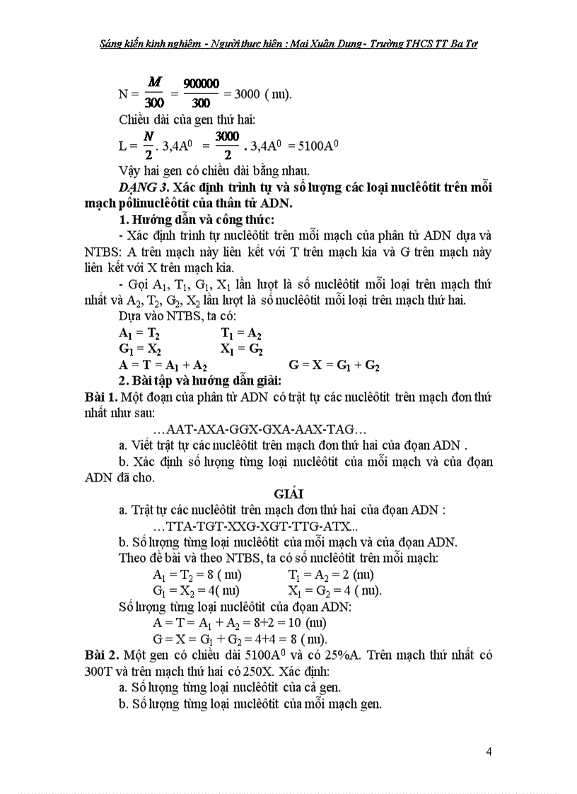 image for page Nâng cao kỹ năng nhận biết và giải các dạng toán lai của Menđen