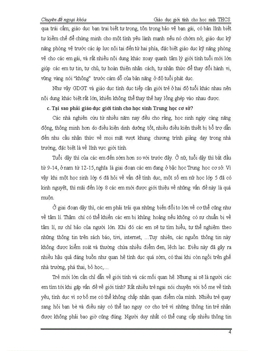 image for page Giáo dục giới tính cho học sinh THCS