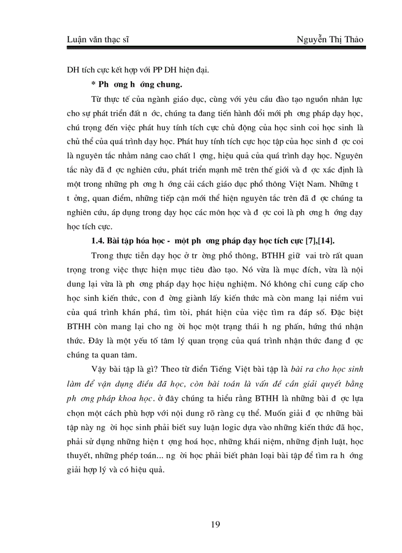 image for page Luận văn thạc sỹ Nâng cao năng lực nhận thức và tư duy cho Học Sinh qua hệ thống bài tập có sử dụng đồ thị sơ đồ hình vẽ phần phi kim thuộc chương trình hoá học 11 nâng cao