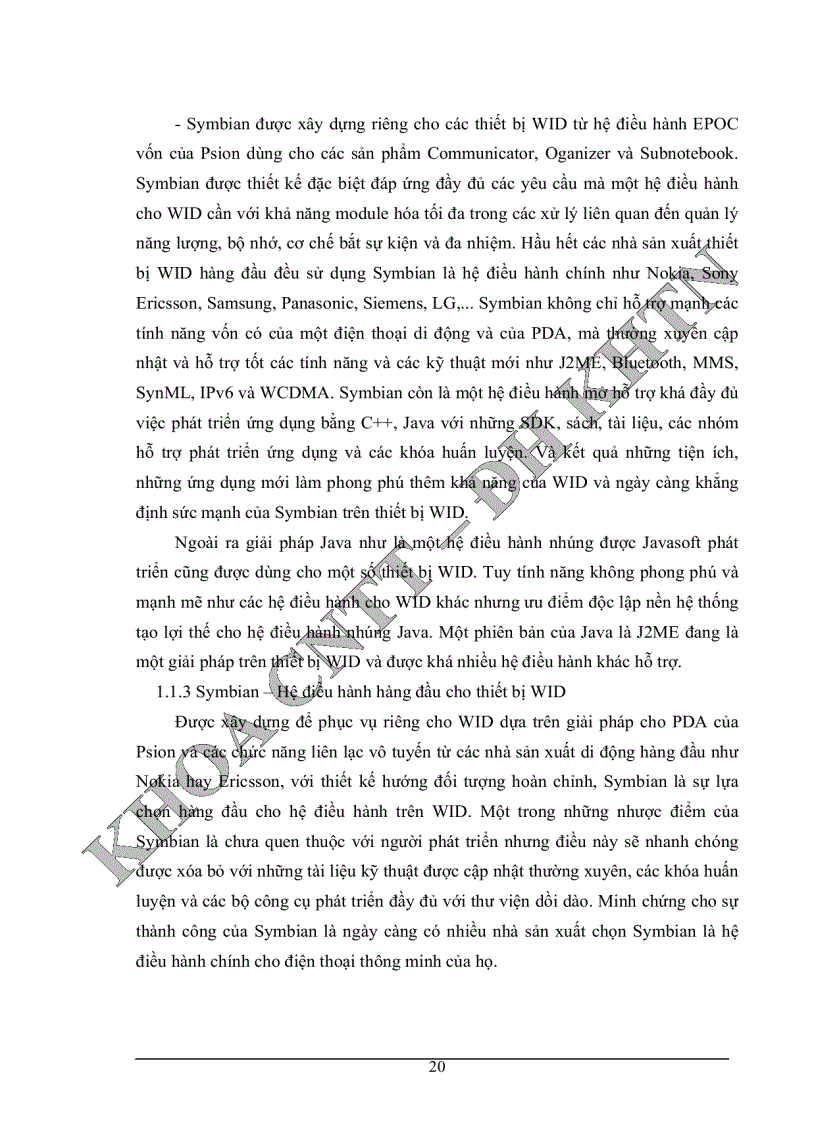 image for page Tìm hiểu và nghiên cứu kỹ thuật Phát triển ứng dụng trên môi trường Symbian OS
