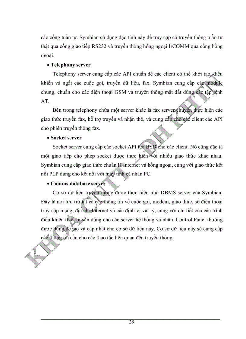 image for page Tìm hiểu và nghiên cứu kỹ thuật Phát triển ứng dụng trên môi trường Symbian OS