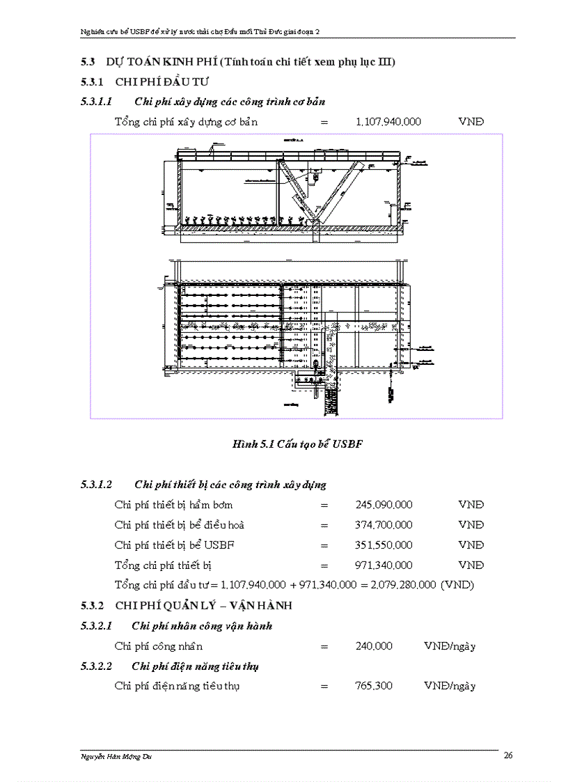 image for page Nghiên cứu bể USBF Upflow Sludge Blanket Filter để Xử Lý Nước Thải chợ đầu mối Thủ Đức