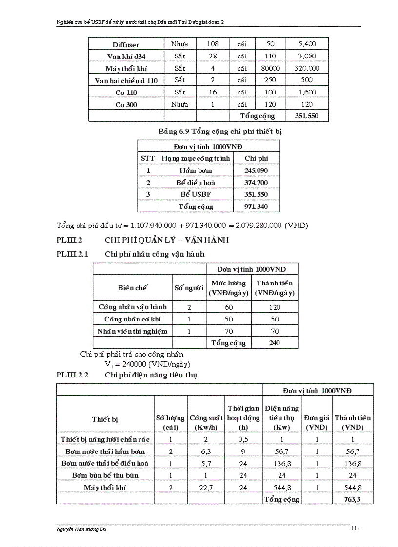 image for page Nghiên cứu bể USBF Upflow Sludge Blanket Filter để Xử Lý Nước Thải chợ đầu mối Thủ Đức