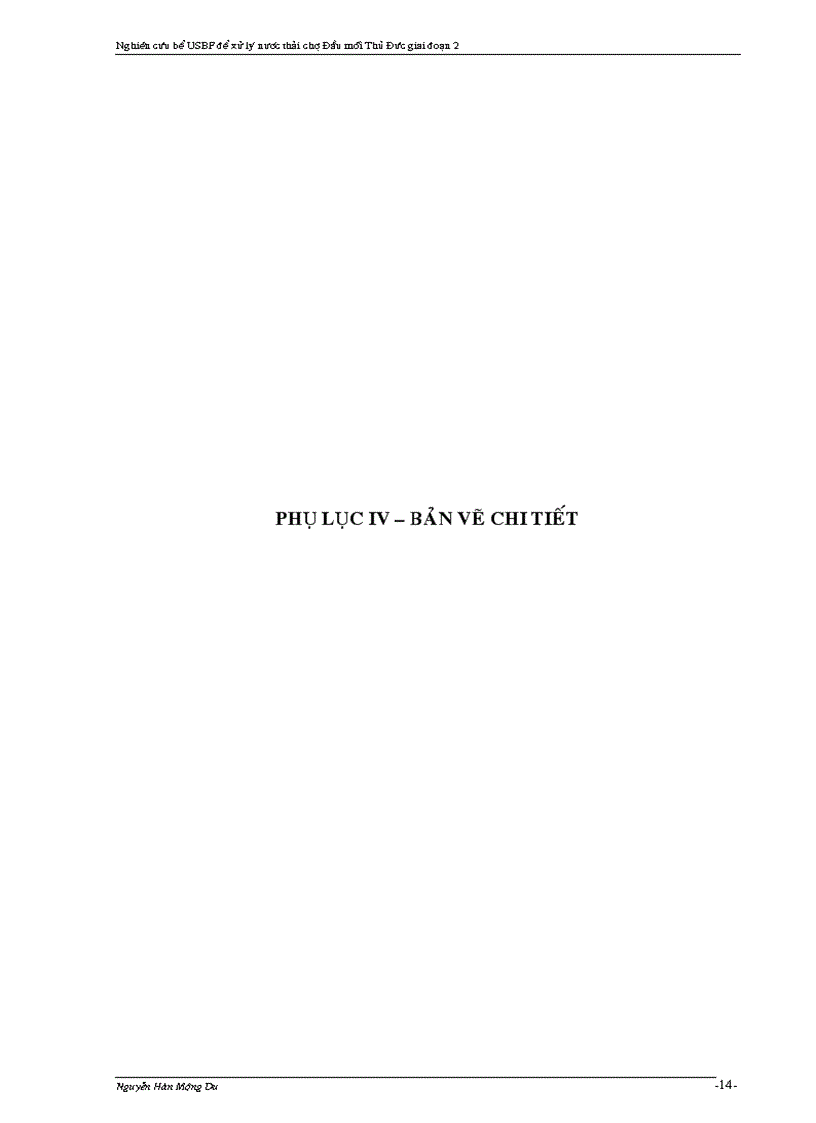 image for page Nghiên cứu bể USBF Upflow Sludge Blanket Filter để Xử Lý Nước Thải chợ đầu mối Thủ Đức