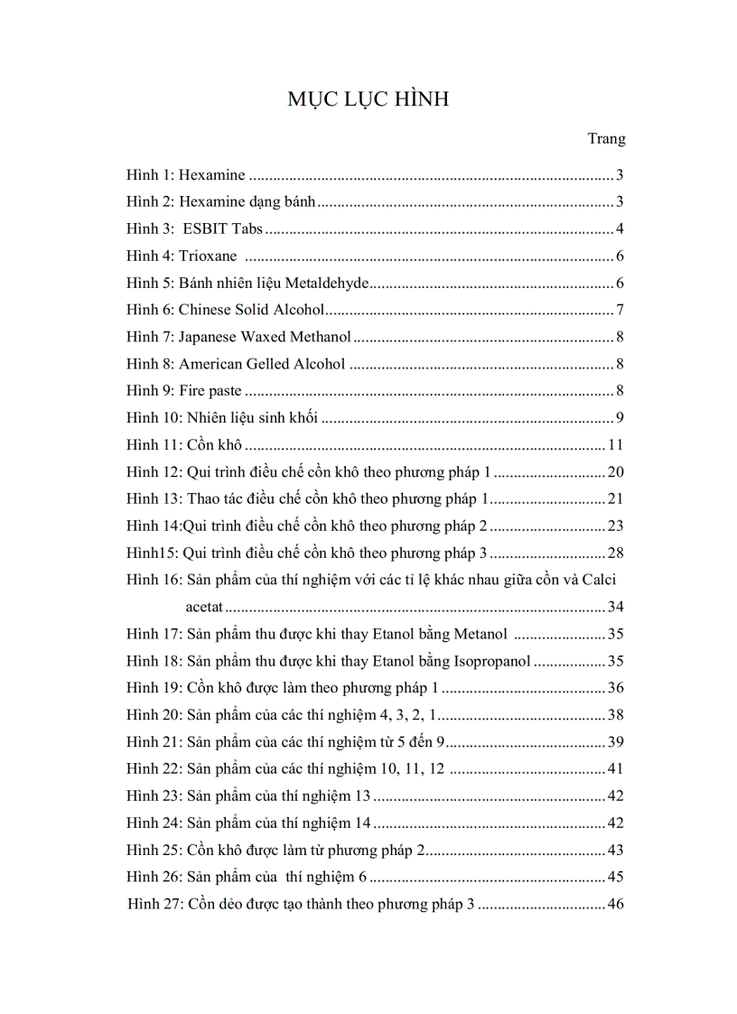 image for page Điều Chế Cồn Khô