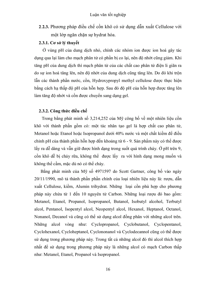 image for page Điều Chế Cồn Khô