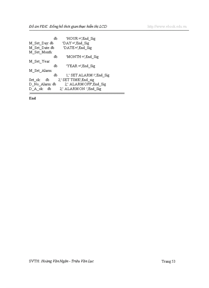 image for page VI ĐIỀU KHIỂN Đồng hồ thời gian thực hiển thị LCD