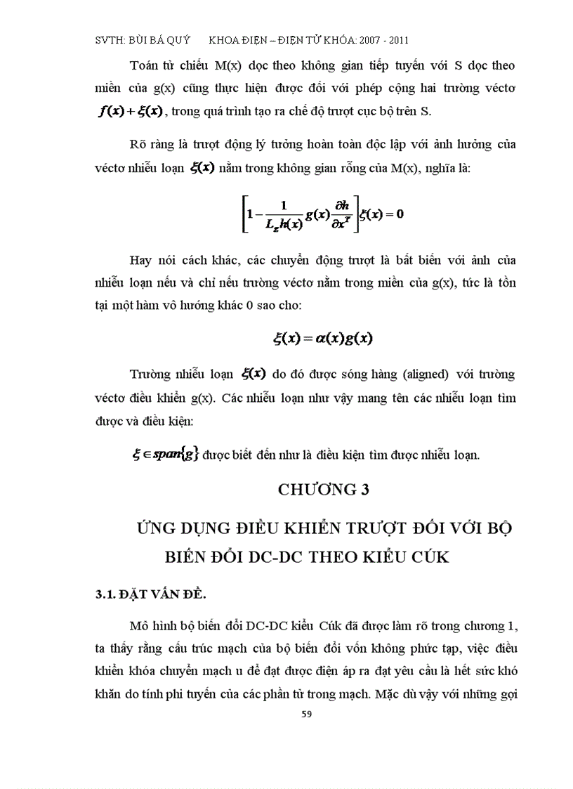 image for page Nghiên cứu nguyên lý điều khiển bộ biến đổi dc dc bằng phương pháp điều khiển trượt