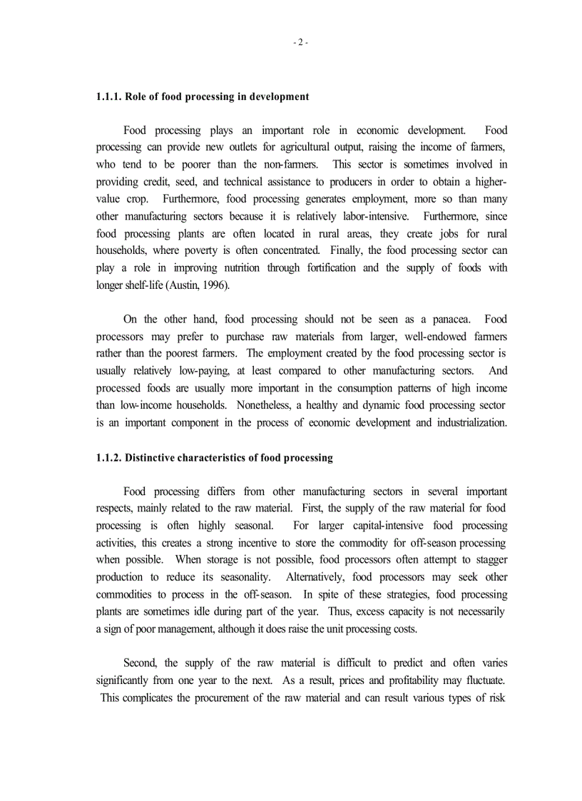image for page Competitiveness of food processing in vietnam A study of the rice coffee seafood and fruit and vegetables subsectors