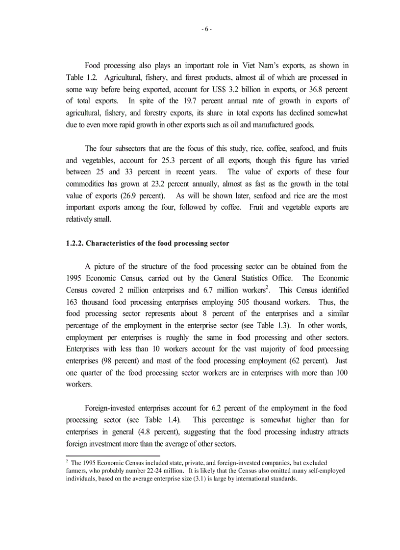 image for page Competitiveness of food processing in vietnam A study of the rice coffee seafood and fruit and vegetables subsectors