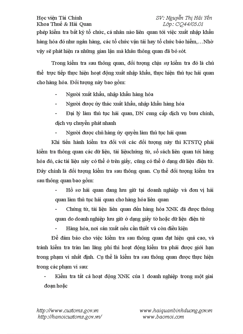 image for page Kiểm tra sau thông quan về phân loại áp mã hàng hóa xuất khẩu nhập khẩu tại Chi cục Kiểm tra sau thông quan Cục hải quan Hà Nội
