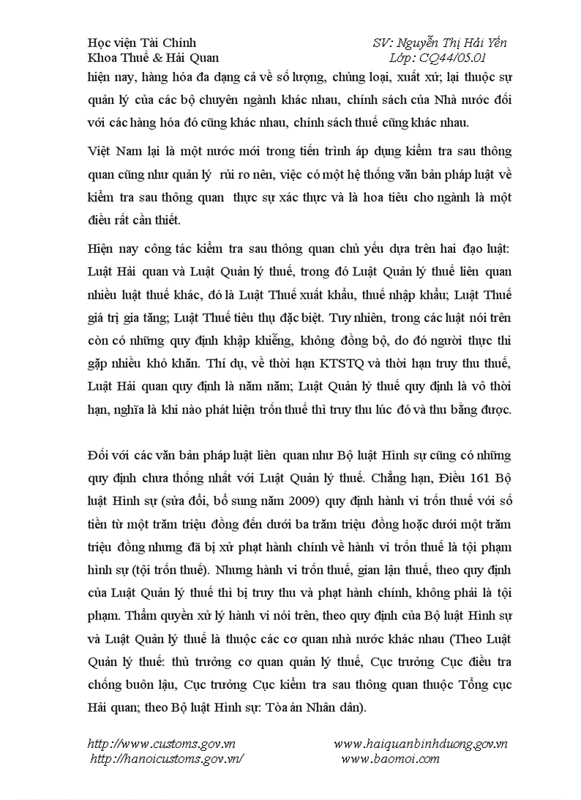 image for page Kiểm tra sau thông quan về phân loại áp mã hàng hóa xuất khẩu nhập khẩu tại Chi cục Kiểm tra sau thông quan Cục hải quan Hà Nội