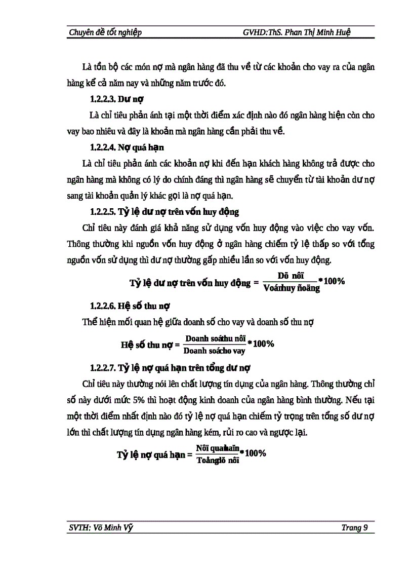 image for page Luận văn Phân tích tình hình tín dụng của ngân hàng sacombank chi nhánh chợ lớn