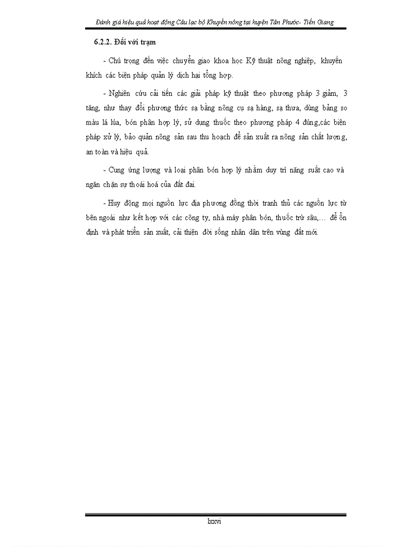 image for page Đánh giá hiệu quả hoạt động câu lạc bộ Khuyến nông tại huyện Tân Phước tỉnh Tiền Giang