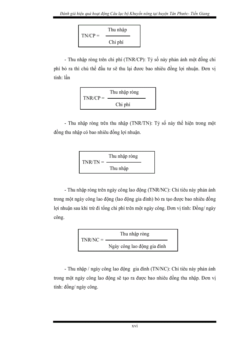 image for page Đánh giá hiệu quả hoạt động câu lạc bộ Khuyến nông tại huyện Tân Phước tỉnh Tiền Giang