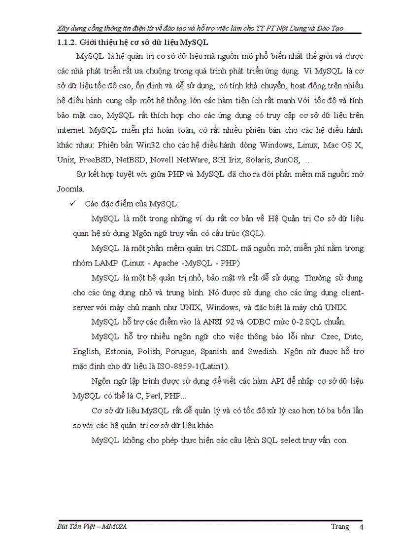 image for page Ứng dụng mã nguồn mở xây dựng cổng thông tin điện tử về đào tạo và hỗ trợ việc làm cho trung tâm Phát triển nội dung và Đào tạo trường CĐ CNTT Hữu Nghị Việt Hàn