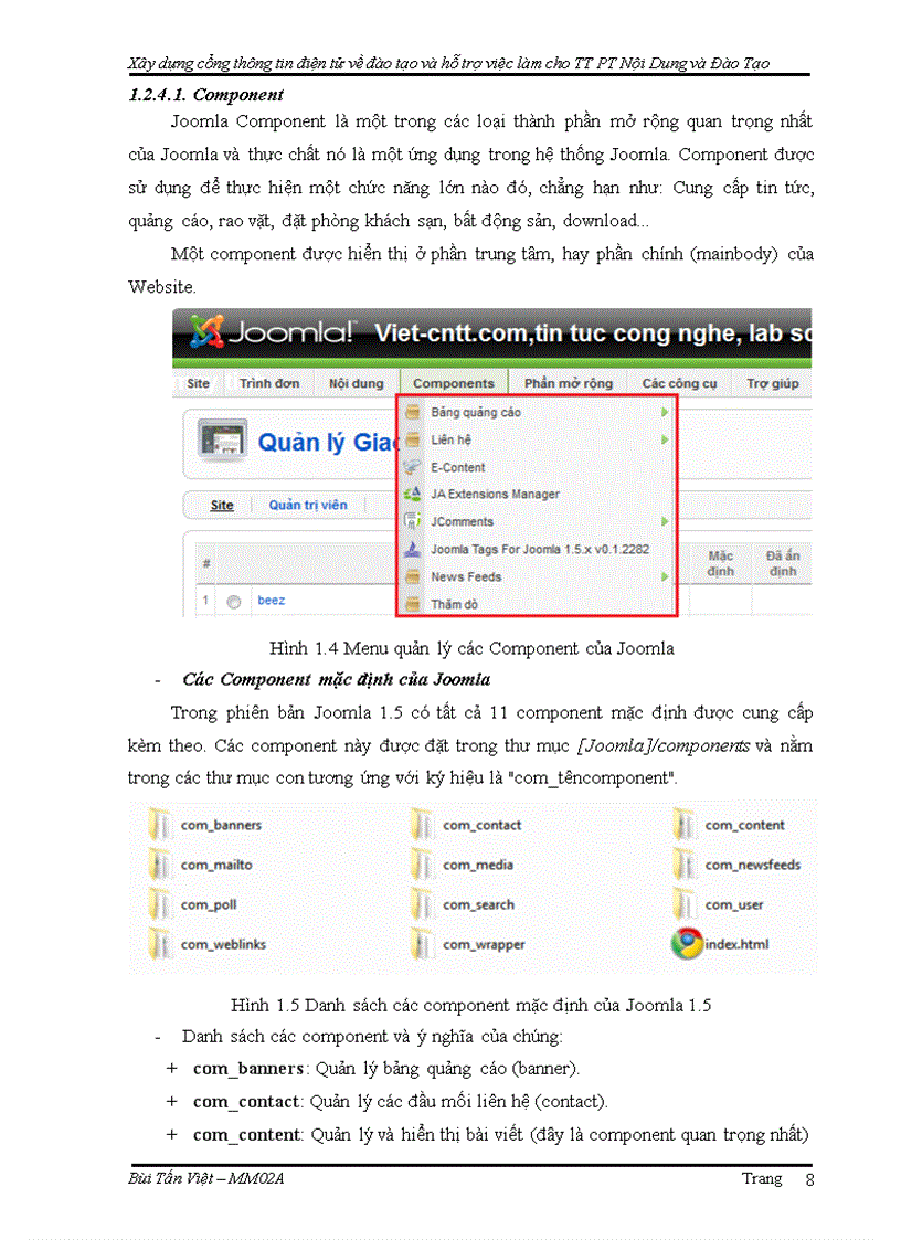 image for page Ứng dụng mã nguồn mở xây dựng cổng thông tin điện tử về đào tạo và hỗ trợ việc làm cho trung tâm Phát triển nội dung và Đào tạo trường CĐ CNTT Hữu Nghị Việt Hàn