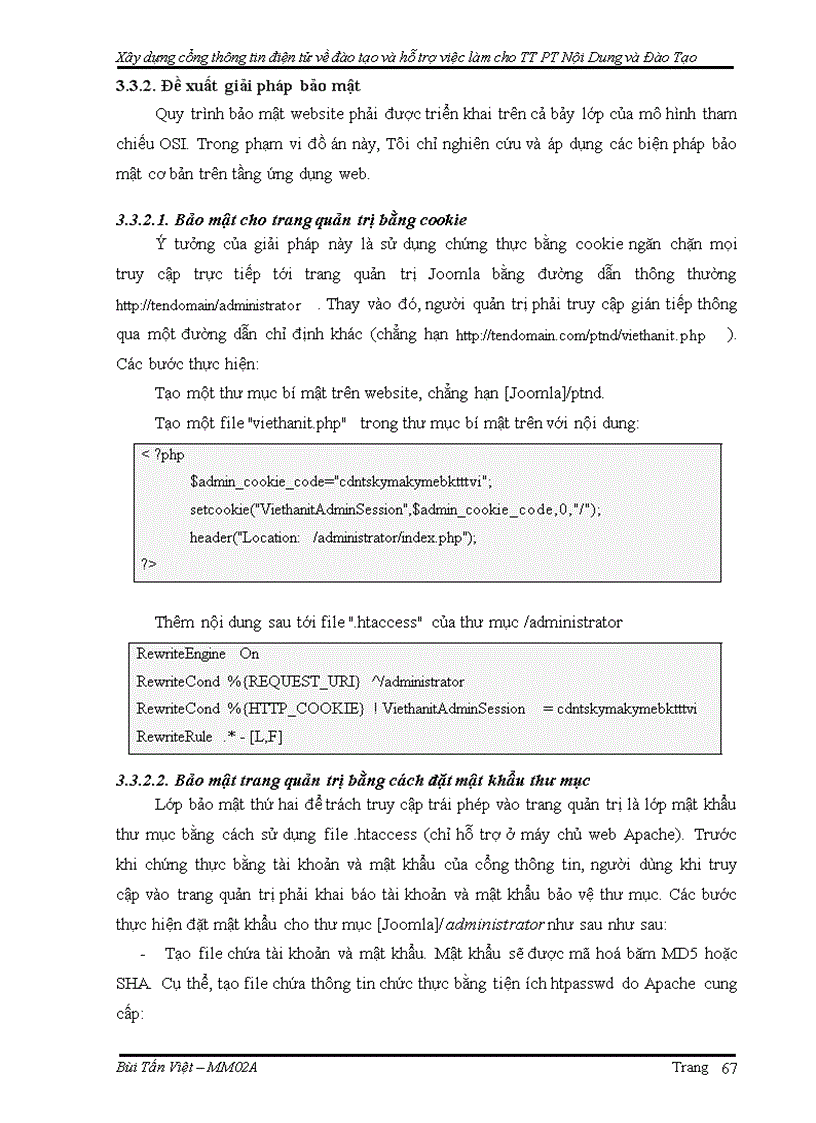 image for page Ứng dụng mã nguồn mở xây dựng cổng thông tin điện tử về đào tạo và hỗ trợ việc làm cho trung tâm Phát triển nội dung và Đào tạo trường CĐ CNTT Hữu Nghị Việt Hàn