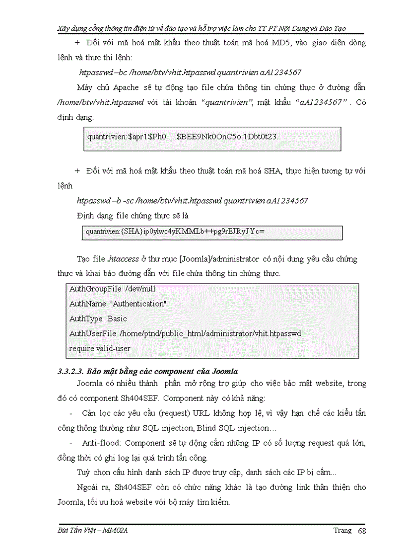 image for page Ứng dụng mã nguồn mở xây dựng cổng thông tin điện tử về đào tạo và hỗ trợ việc làm cho trung tâm Phát triển nội dung và Đào tạo trường CĐ CNTT Hữu Nghị Việt Hàn