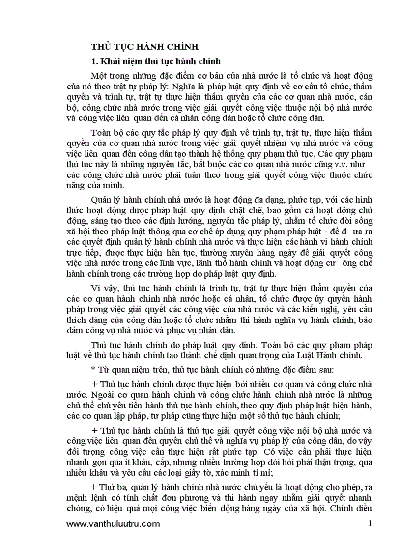 image for page Thủ tục hành chính và cải cách thủ tục hành chính