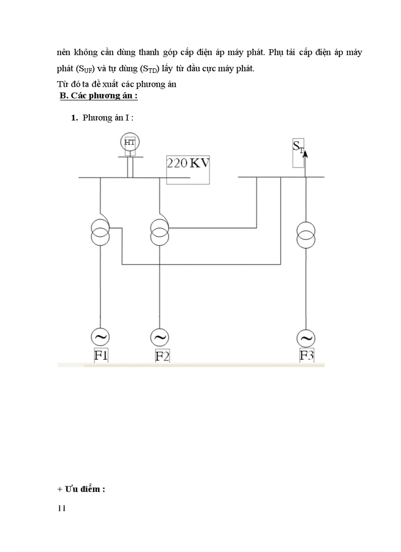 image for page Thiết kế phần điện nhà máy nhiệt điện gồm 3 tổ máy công suất mỗi máy là 100 MW Nhà máy có nhiệm vụ cung cấp điện cho phụ tải điện áp máy phát phụ tải điện áp trung và phát công suất th