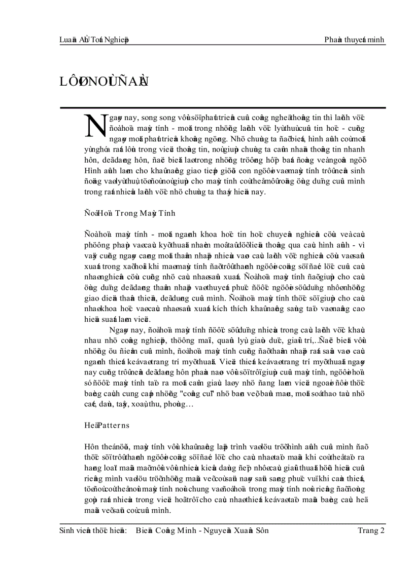 image for page Cơ sở toán học trong đồ hoạ máy tính