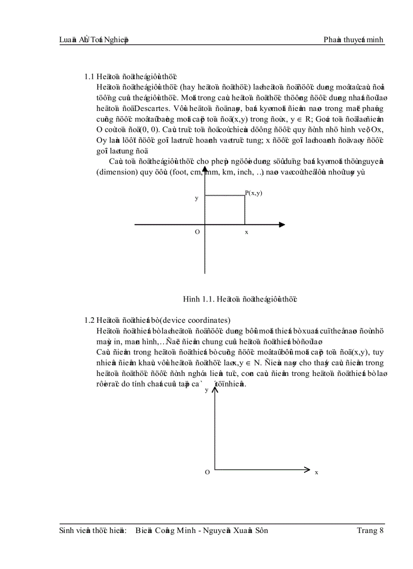 image for page Cơ sở toán học trong đồ hoạ máy tính