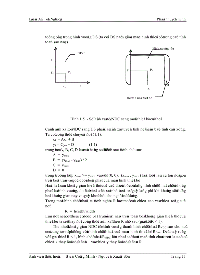 image for page Cơ sở toán học trong đồ hoạ máy tính
