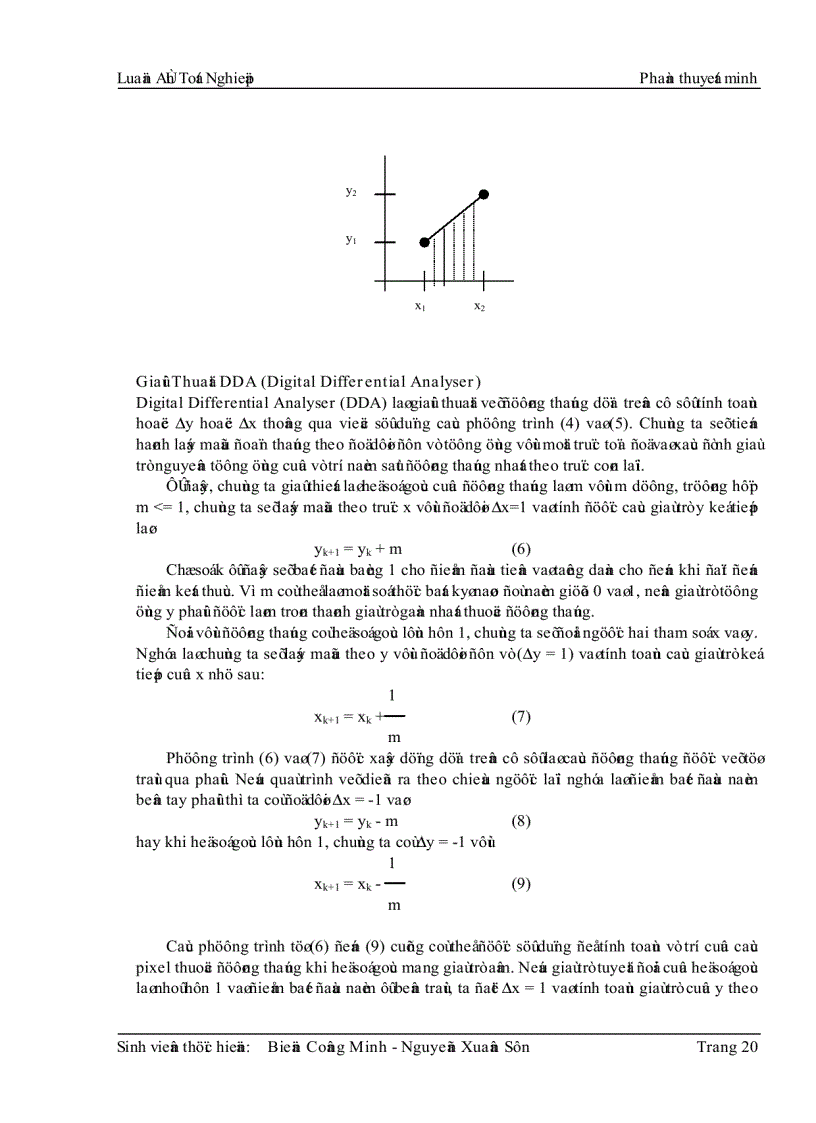 image for page Cơ sở toán học trong đồ hoạ máy tính