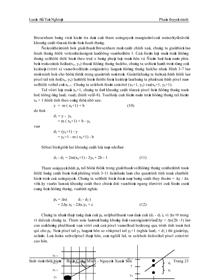 image for page Cơ sở toán học trong đồ hoạ máy tính