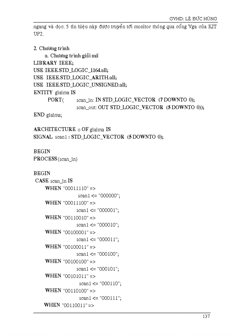 image for page Một số ứng dụng trên KIT UP2 hãng Altera