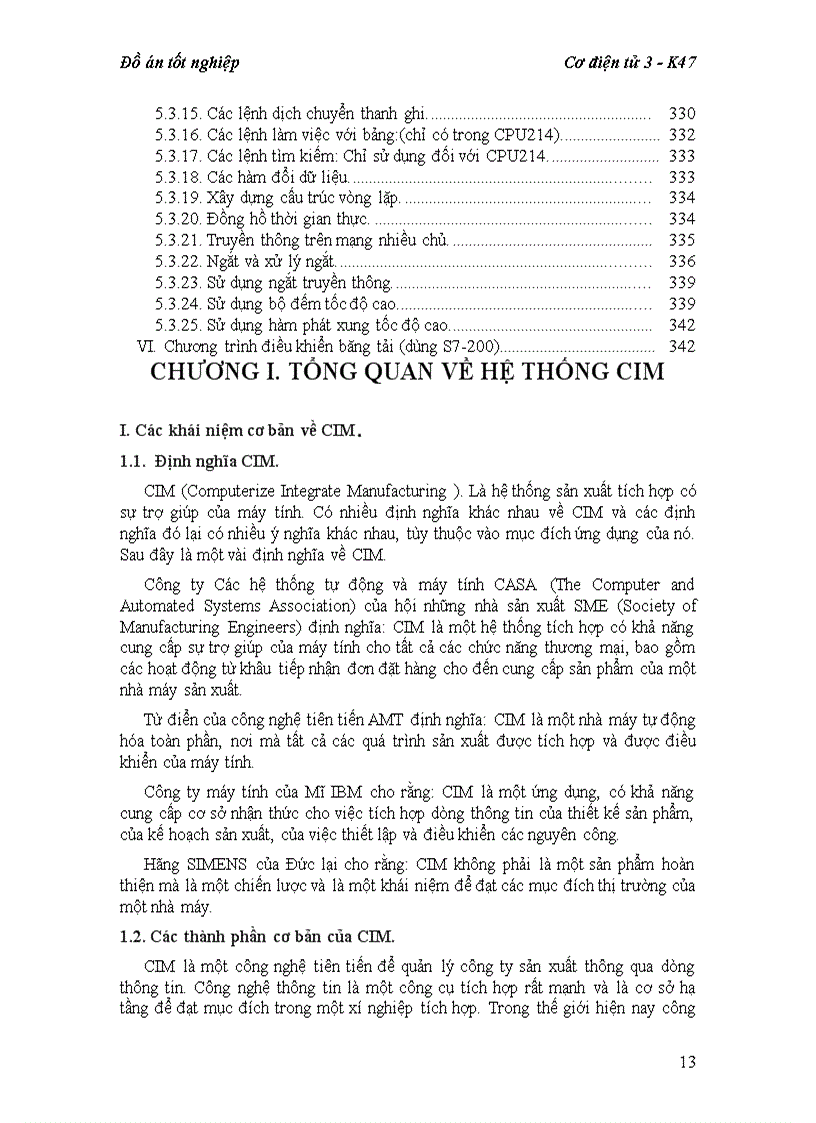 image for page Tìm hiểu và thiết kế hệ thống Mini CIM