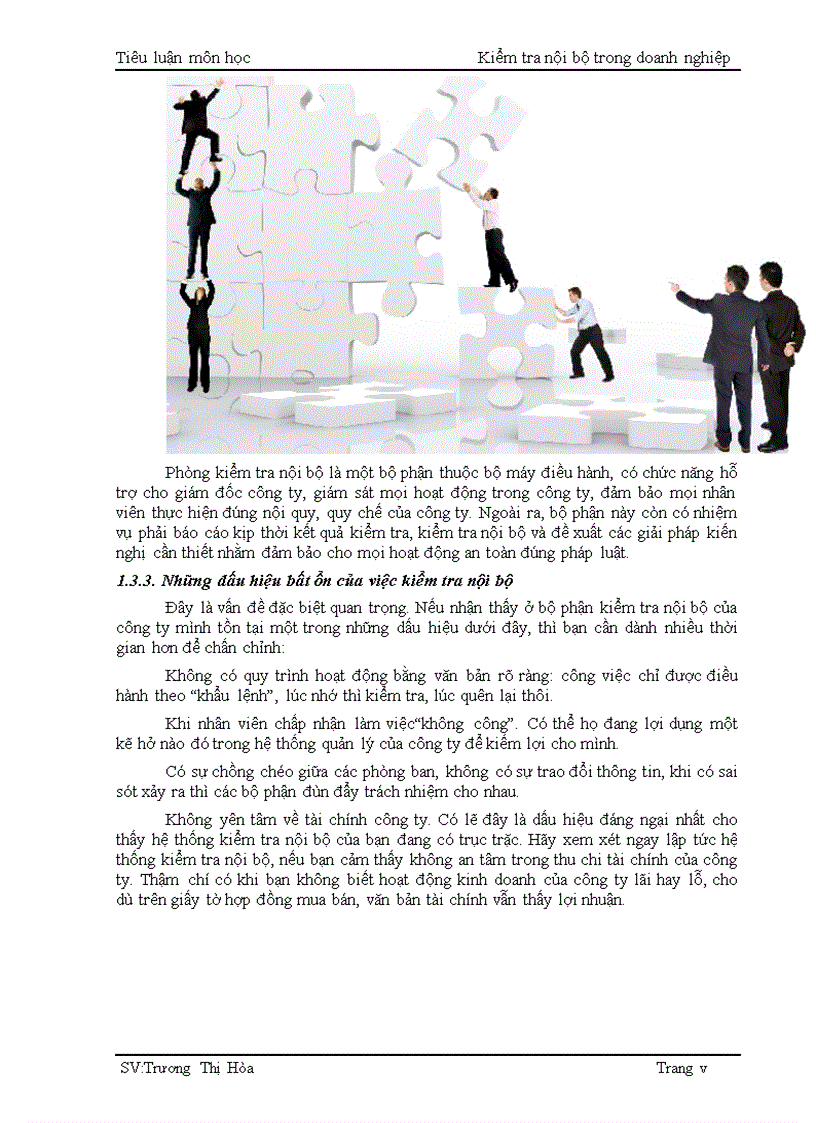 image for page Quản trị học Kiểm tra nội bộ trong doanh nghiệp