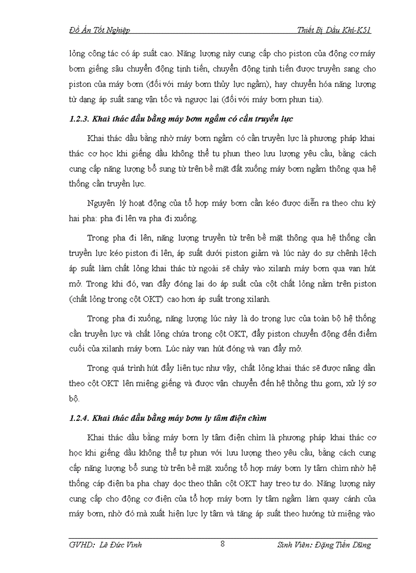 image for page Tính toán lựa chọn bơm ly tâm điện chìm dùng trong khai thác dầu tại giàn khoan MPS 03 mỏ Bạch Hổ