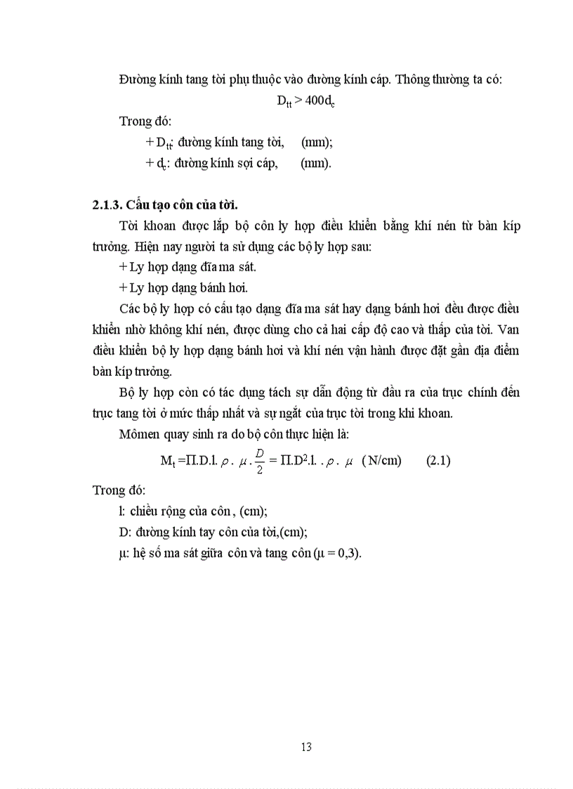image for page Nghiên cứu tời khoan Y2 55 sử dụng trong khoan khai thác dầu khí