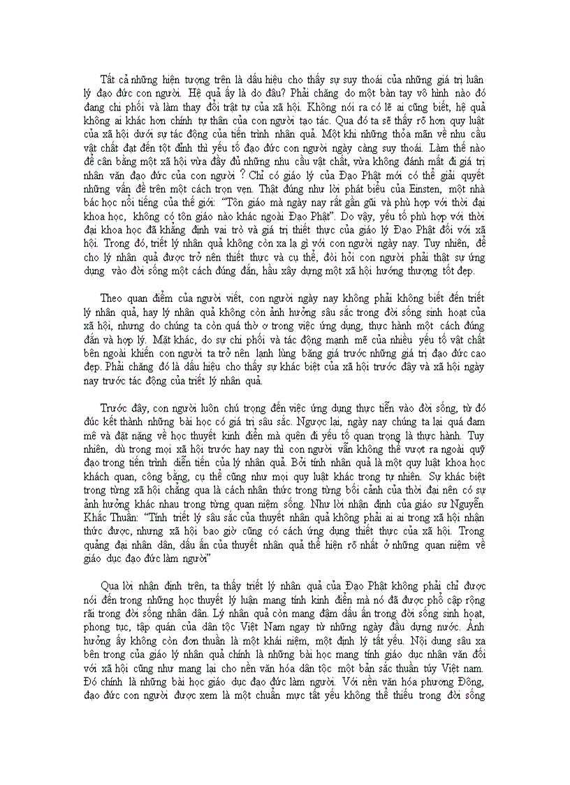 image for page Ảnh hưởng của giáo lý nhân quả trong đời sống văn hóa dân tộc