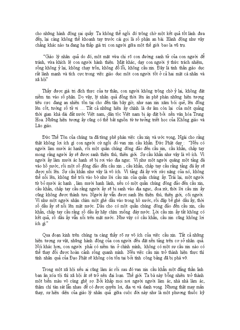 image for page Ảnh hưởng của giáo lý nhân quả trong đời sống văn hóa dân tộc