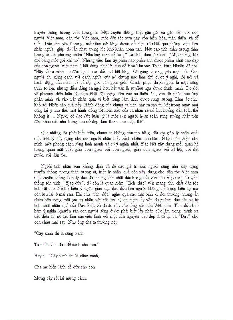 image for page Ảnh hưởng của giáo lý nhân quả trong đời sống văn hóa dân tộc