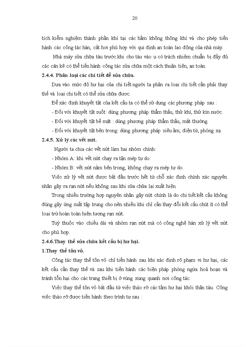 image for page Thiết kế quy trình công nghệ sửa chữa thay thế kết cấu mũi tàu vỏ thép tàu hàng trọng tải 43500 tấn của công ty Huyndai Vinasin