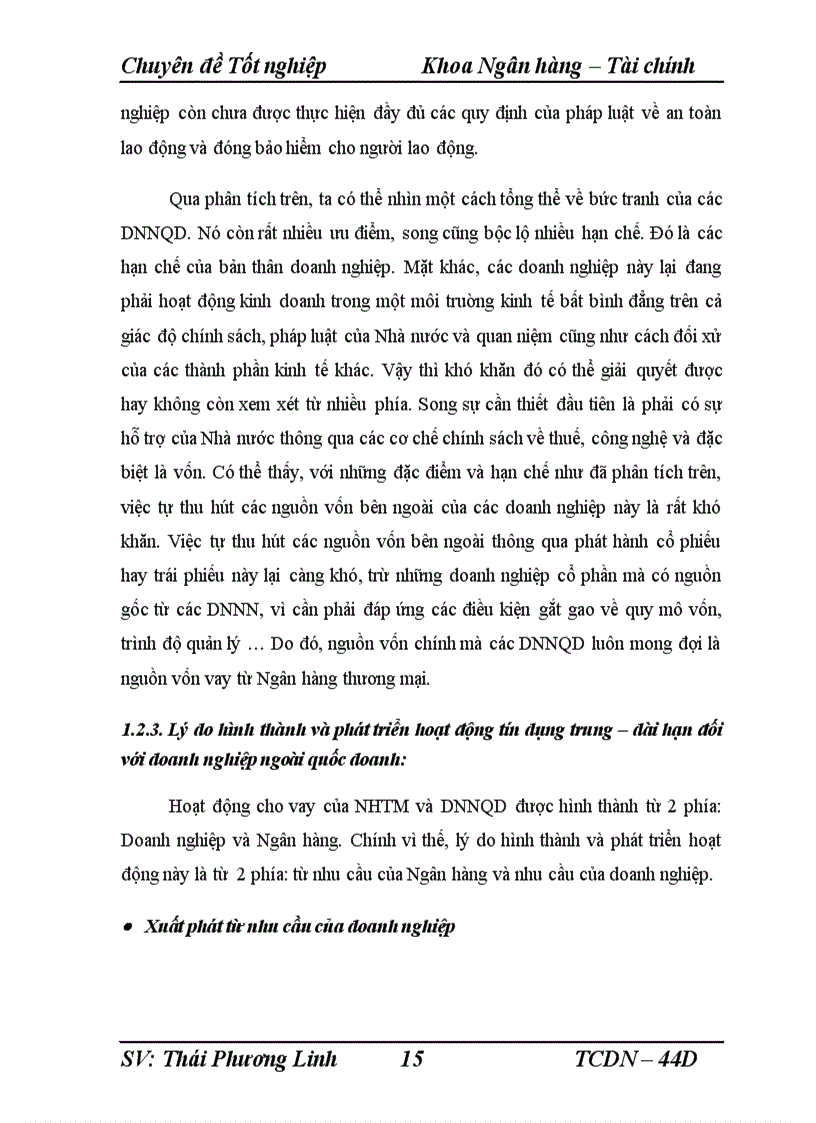 image for page Giải pháp nâng cao chất lượng tín dụng trung dài hạn đối với DNNQD tại ngân hàng công thương chi nhánh Cầu giấy