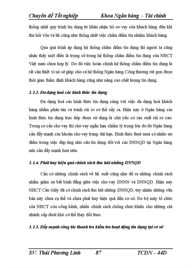 image for page Giải pháp nâng cao chất lượng tín dụng trung dài hạn đối với DNNQD tại ngân hàng công thương chi nhánh Cầu giấy