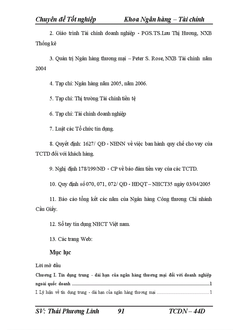 image for page Giải pháp nâng cao chất lượng tín dụng trung dài hạn đối với DNNQD tại ngân hàng công thương chi nhánh Cầu giấy