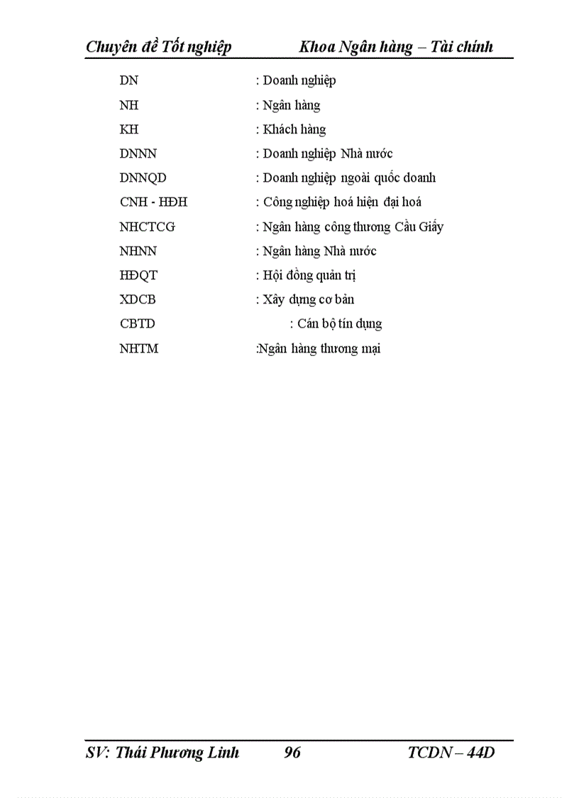 image for page Giải pháp nâng cao chất lượng tín dụng trung dài hạn đối với DNNQD tại ngân hàng công thương chi nhánh Cầu giấy