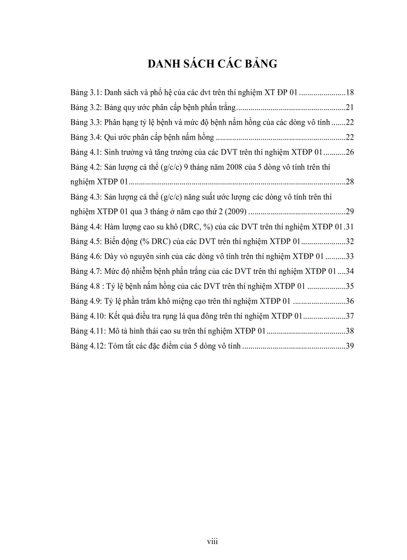 image for page Đánh giá khả năng sinh trưởng và năng suất mủ của năm dòng cao su vô tính tại Nông Trường An Bình Công ty Cổ Phần Cao su Đồng Phú tỉnh Bình Phước