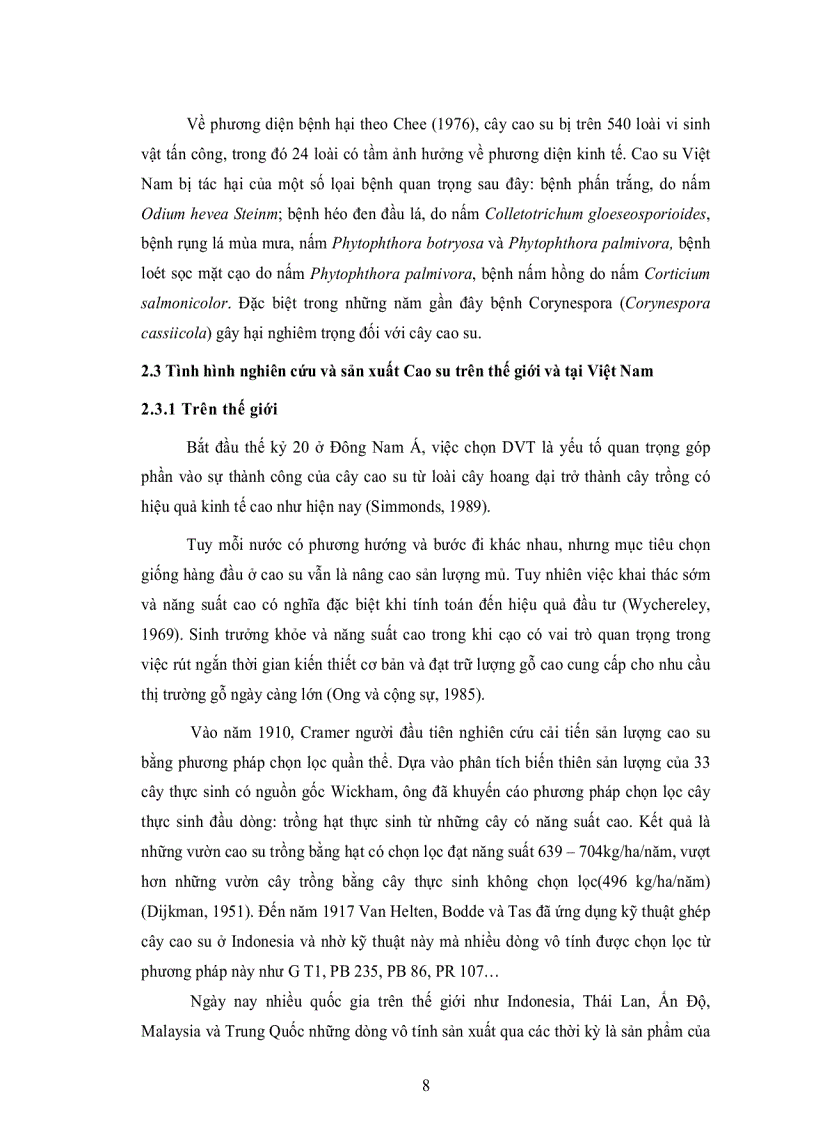 image for page Đánh giá khả năng sinh trưởng và năng suất mủ của năm dòng cao su vô tính tại Nông Trường An Bình Công ty Cổ Phần Cao su Đồng Phú tỉnh Bình Phước